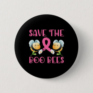 Badge Rond 5 Cm Sauvez les abeilles Boo Breast Warrior Survivor Ca