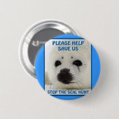 Badge Rond 5 Cm sauvez les joints (Devant & derrière)