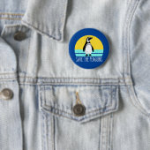 Badge Rond 5 Cm Sauvez Les Pingouins (En situation)