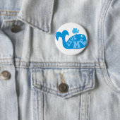 Badge Rond 5 Cm Sauvez-moi une certaine eau ! (En situation)