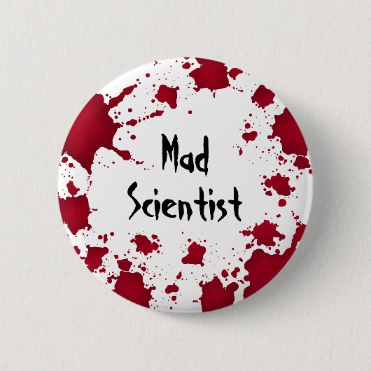 Badge Rond 5 Cm Savant d'Halloween (Devant)