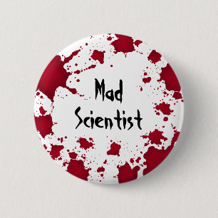 Badge Rond 5 Cm Savant d'Halloween