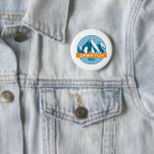 Badge Rond 5 Cm Sawatch Range Colorado (En situation)
