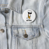 Badge Rond 5 Cm Saxo-os Funny Bone Funny Musique Pun (En situation)