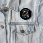 Badge Rond 5 Cm Saxsquatch (En situation)