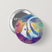 Badge Rond 5 Cm Scalaire mignon (Devant & derrière)