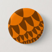 Badge Rond 5 Cm Scales Brown et orange (Devant)