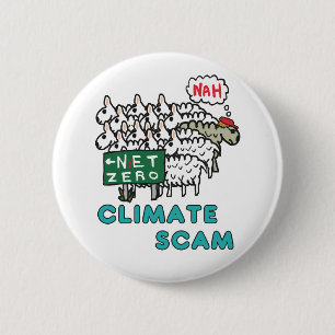 Badge Rond 5 Cm Scandale climatique