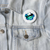 BADGE ROND 5 CM SCAPHANDRE LA DÉFINITION (En situation)