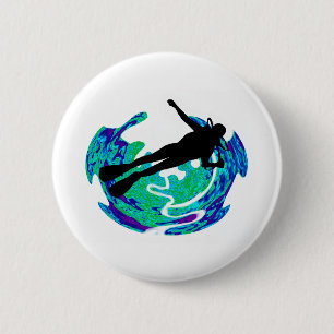 BADGE ROND 5 CM SCAPHANDRE LA DÉFINITION