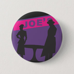 Badge Rond 5 Cm Scène Noir de film