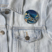 Badge Rond 5 Cm Scènes de Batman - Gravement (En situation)