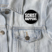 Badge Rond 5 Cm Schiste surgit (En situation)