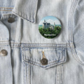 Badge Rond 5 Cm Schloss Neuschwanstein (En situation)