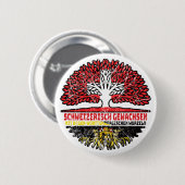 Badge Rond 5 Cm Schweizer Schweiz Baum (Devant & derrière)