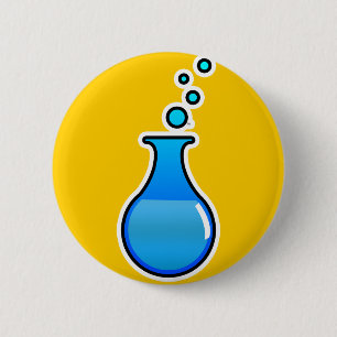 Badge Rond 5 Cm Science