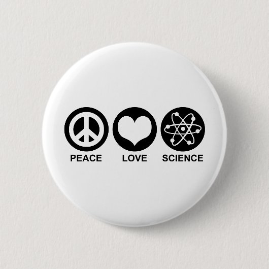 Badge Rond 5 Cm Science (Devant)
