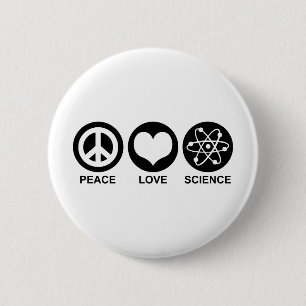 Badge Rond 5 Cm Science