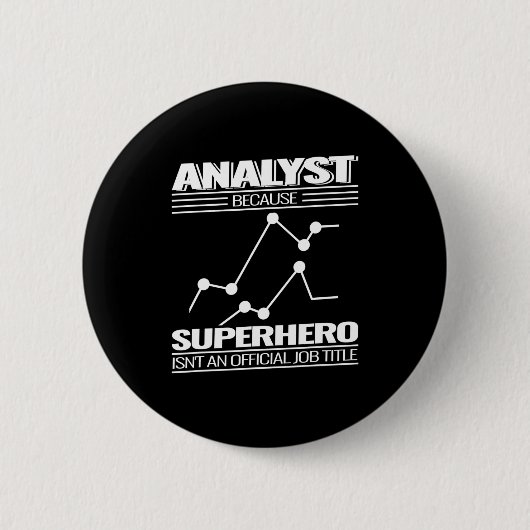 Badge Rond 5 Cm Science des données Analyste de données Technologi (Devant)