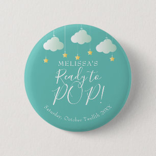 Badge Rond 5 Cm Scintille petite étoile prête à éclater