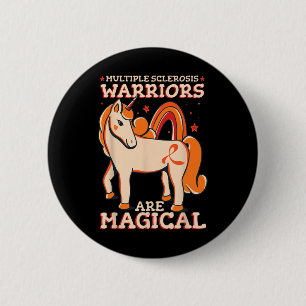 Badge Rond 5 Cm Sclérose Les Guerriers Sont Des Enfants Magiques M
