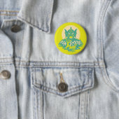 Badge Rond 5 Cm Scooby-Doo | Courez Scoob ! (En situation)