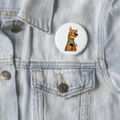Badge Rond 5 Cm Scooby-Doo Grin (En situation)