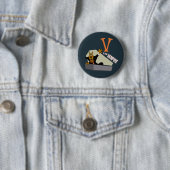 Badge Rond 5 Cm Scooby-Doo | V est pour Vampire (En situation)