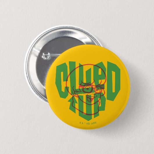 Badge Rond 5 Cm Scooby-Doo | Velma Cluted Up (Devant & derrière)