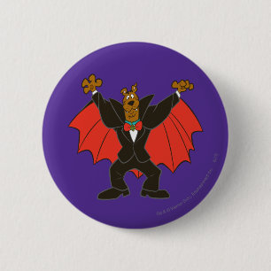 Badge Rond 5 Cm Scooby Dracula