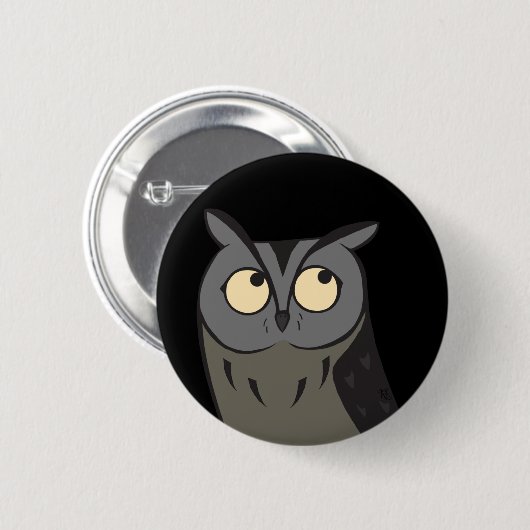 Badge Rond 5 Cm Scops colleté (Devant & derrière)