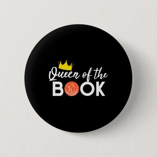 Badge Rond 5 Cm Scorekeeper Sketll Team Scorebook Queen (Devant)
