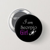 Badge Rond 5 Cm Scorpio (Devant & derrière)