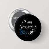 Badge Rond 5 Cm Scorpio (Devant & derrière)