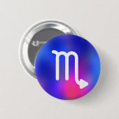 Badge Rond 5 Cm Scorpio (Devant & derrière)