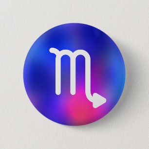 Badge Rond 5 Cm Scorpio