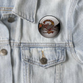 Badge Rond 5 Cm Scorpion (En situation)