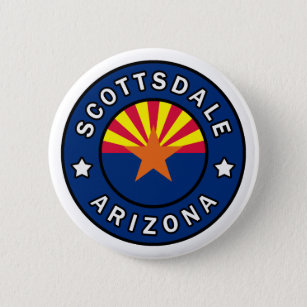 Badge Rond 5 Cm Scottsdale Arizona