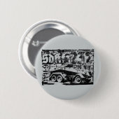 Badge Rond 5 Cm Sd.Kfz. Bouton rond 232 (6 bandes) (Devant & derrière)