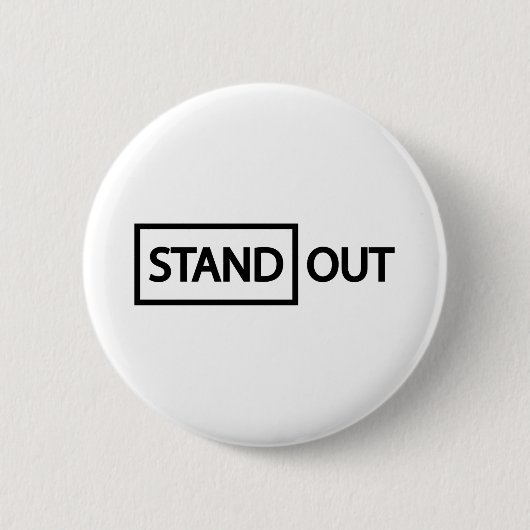 Badge Rond 5 Cm Se démarquer en se distinguant (Devant)