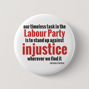 Badge Rond 5 Cm Se dresser contre l'injustice