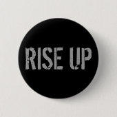 Badge Rond 5 Cm SE LÈVENT le bouton (Devant)