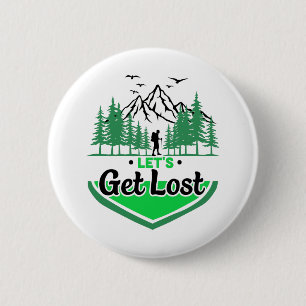 Badge Rond 5 Cm se perdre