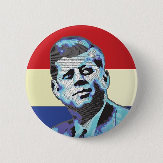 Badge Rond 5 Cm Se rappeler John F. Kennedy (Devant)
