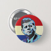 Badge Rond 5 Cm Se rappeler John F. Kennedy (Devant & derrière)