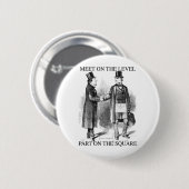 Badge Rond 5 Cm Se réunir de maçons (Devant & derrière)