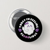 Badge Rond 5 Cm Se sentir fabuleux (Devant & derrière)