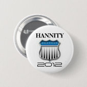 Badge Rond 5 Cm Sean Hannity 2012 (Devant & derrière)