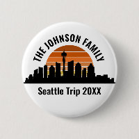 Seattle Skyline Coucher de soleil sur mesure vacan