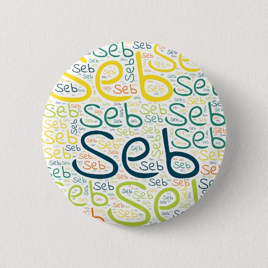 Badge Rond 5 Cm Seb (Devant)